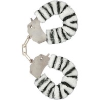 Zebra Love Handcuffs - Fun and Soft Restraints