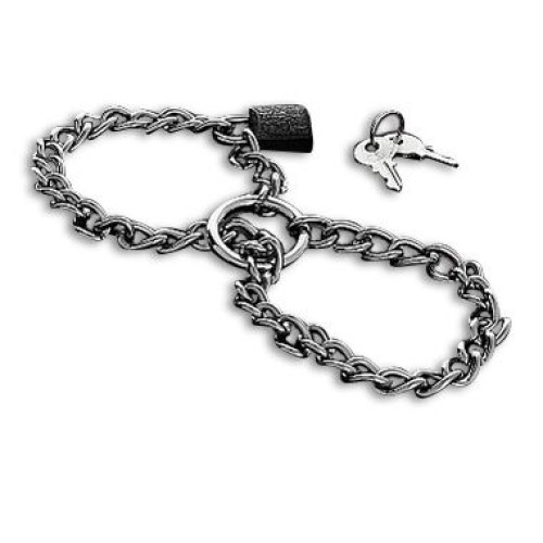 Handcuffs with Steel Chain