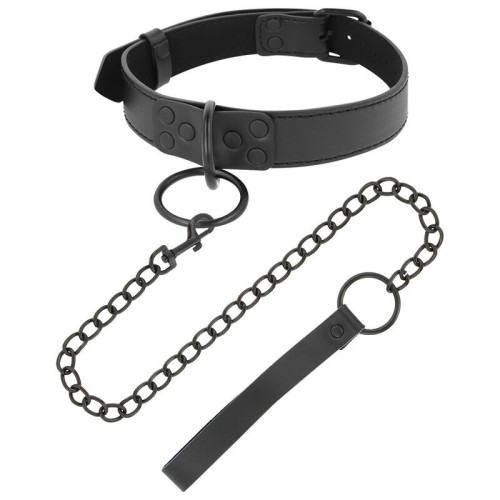 Darkness Black Chain Collar for Total Control