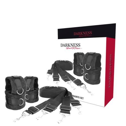 Darkness Bed Restraint Set - Explore Your Desires
