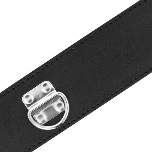 Darkness Bondage Collar with Lock - Control & Comfort