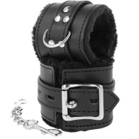 Darkness Padded Bondage Handcuffs Black