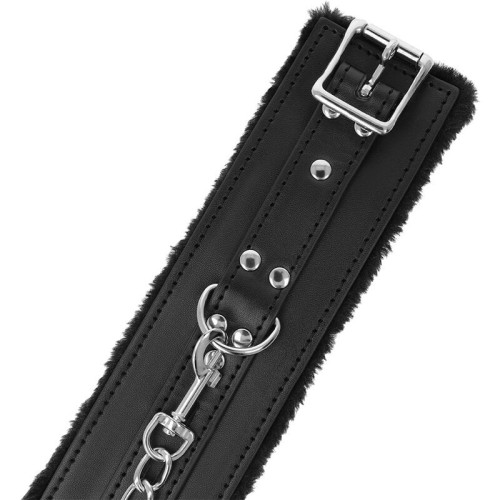 Darkness Padded Bondage Handcuffs Black
