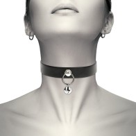 Coquette Chic Vegan Leather Collar