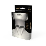 Coquette Chic Desire Vegan Leather Choker - Elegant Accessory