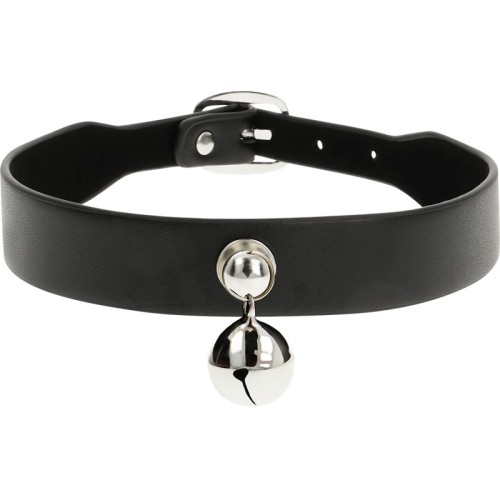 Coquette Chic Desire Vegan Leather Choker - Elegant Accessory
