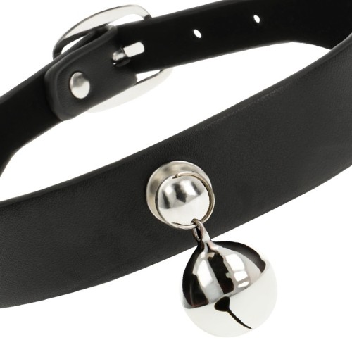 Coquette Chic Desire Vegan Leather Choker - Elegant Accessory