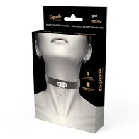 Coquette Chic Desire Vegan Leather Collar