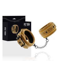 Fetish Submissive Origin - Vegan Leather Cuffs with Neoprene