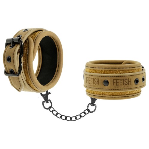 Fetish Submissive Origin - Vegan Leather Cuffs with Neoprene