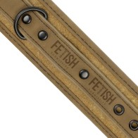 Fetish Submissive Origin - Vegan Leather Cuffs with Neoprene