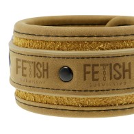 Fetish Submissive Esposas Tobillos Cuero Vegano
