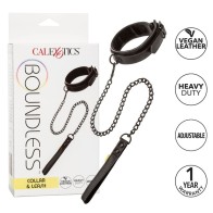 Boundless Collar with Leash for BDSM Play