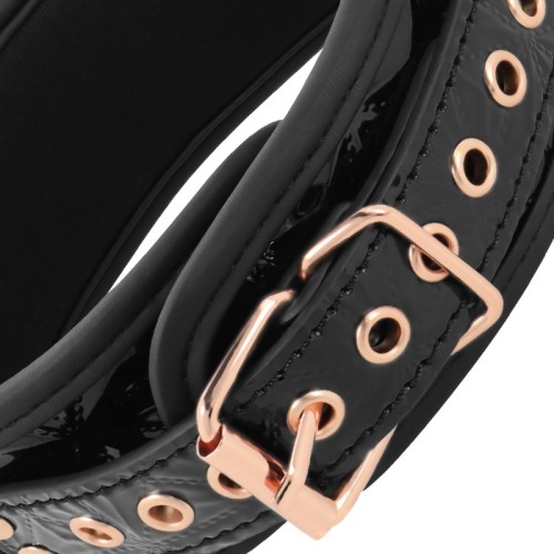 Begme Black Edition Vegan Leather Collar