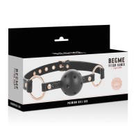 Begme Black Edition Vegan Leather Gag
