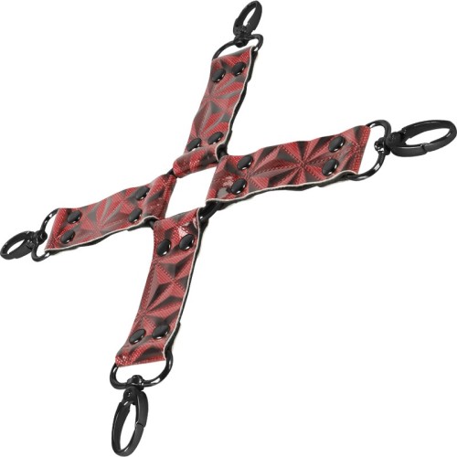 Red Edition Vegan Leather Hog Tie for BDSM