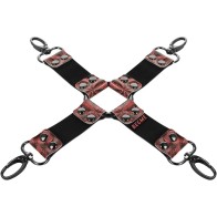 Red Edition Vegan Leather Hog Tie for BDSM