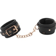 Coquette Chic Vegan Leather Bondage Handcuffs