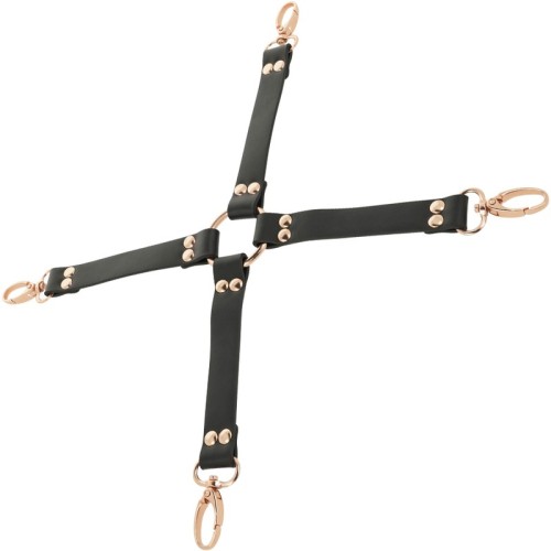 Fantasy Hog Tie Vegan Leather for Bondage Play