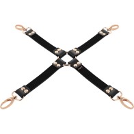Fantasy Hog Tie Vegan Leather for Bondage Play