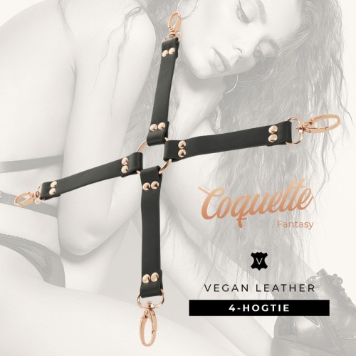 Fantasy Hog Tie Vegan Leather for Bondage Play
