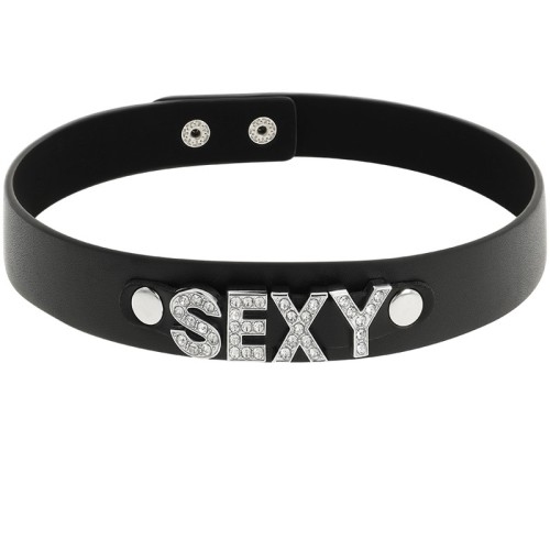 Coquette Chic Desire Vegan Leather Sexy Choker
