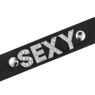 Coquette Chic Desire Vegan Leather Sexy Choker
