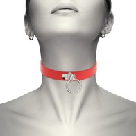 Coquette Chic Desire Vegan Leather Collar