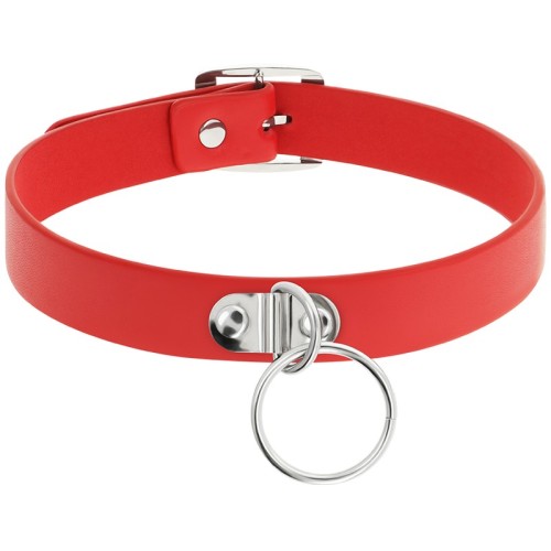 Coquette Chic Desire Vegan Leather Collar