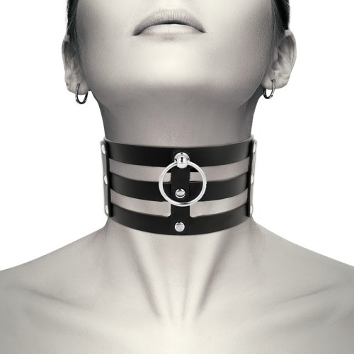 Coquette Chic Desire Vegan Leather Choker for Bold Styles