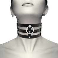 Coquette Chic Desire Vegan Leather Choker for Bold Styles