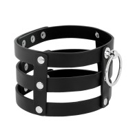 Coquette Chic Desire Vegan Leather Choker for Bold Styles
