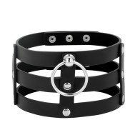 Coquette Chic Desire Vegan Leather Choker for Bold Styles