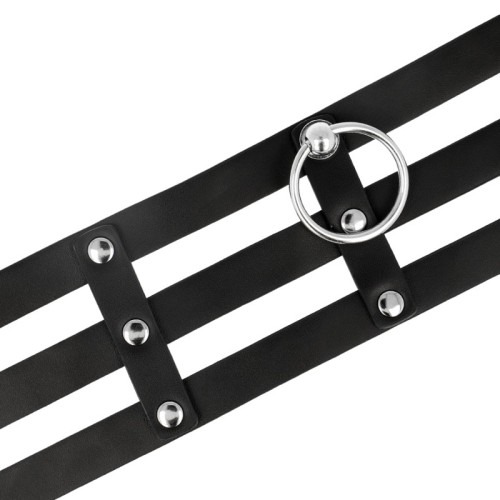 Coquette Chic Desire Vegan Leather Choker for Bold Styles