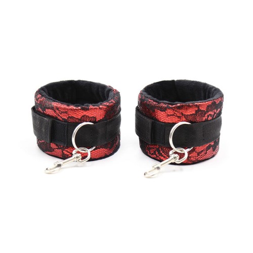 Velvet Restraint Cuffs for Enhanced Pleasure