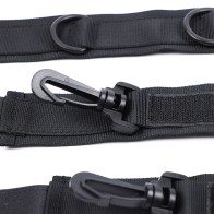 Nylon Cuffs and Collar Set for Fetish Fun
