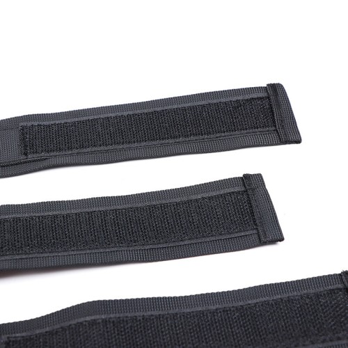 Nylon Cuffs and Collar Set for Fetish Fun