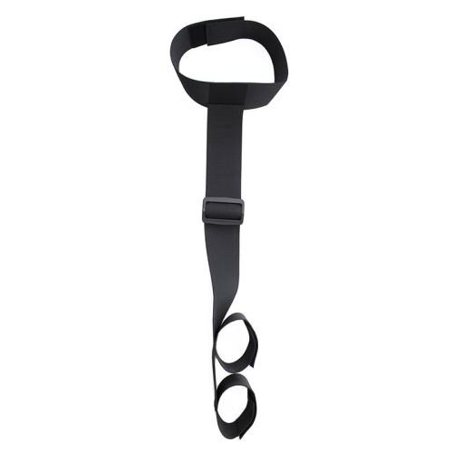 Nylon Handcuffs and Collar Set for Bondage Play