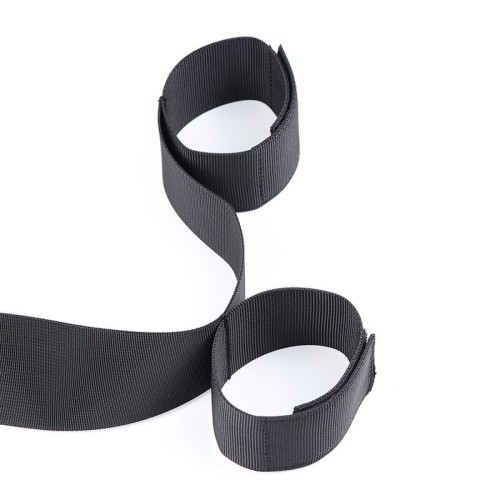 Nylon Handcuffs and Collar Set for Bondage Play