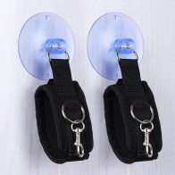 Ohmama Bondage Wrist Restraints with Suction Cups - BDSM Accessories