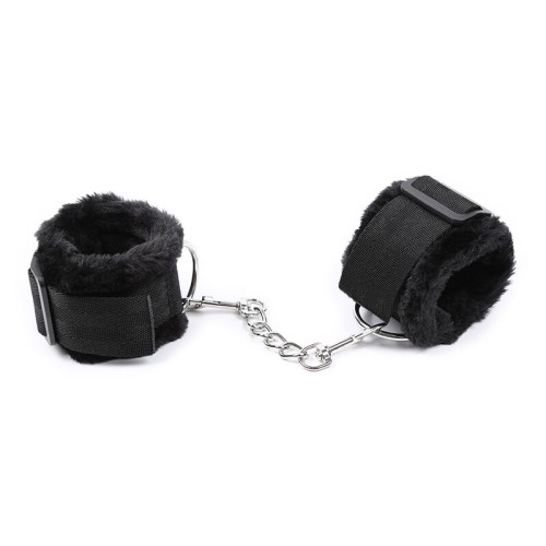 Wrist Restraints with Fur for Intimate Adventures