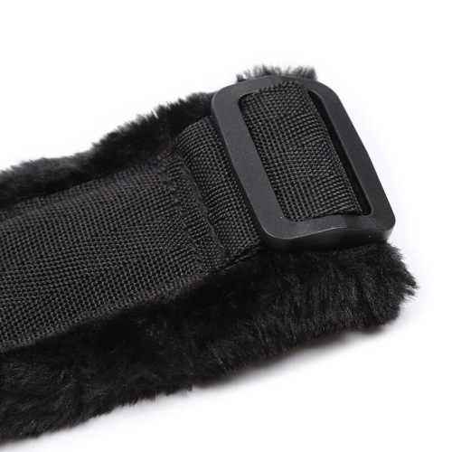 Wrist Restraints with Fur for Intimate Adventures
