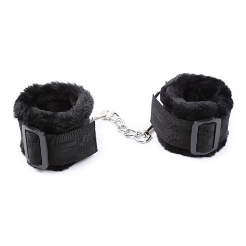 Wrist Restraints with Fur for Intimate Adventures