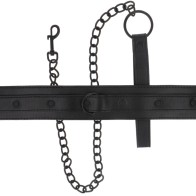 Intense Vegan Leather Fetish Collar Comfortable Fit