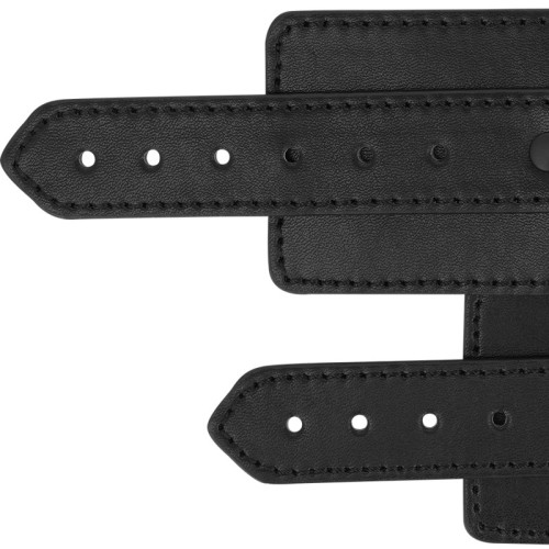 Intense Vegan Leather Cuffs - Ethical Pleasure