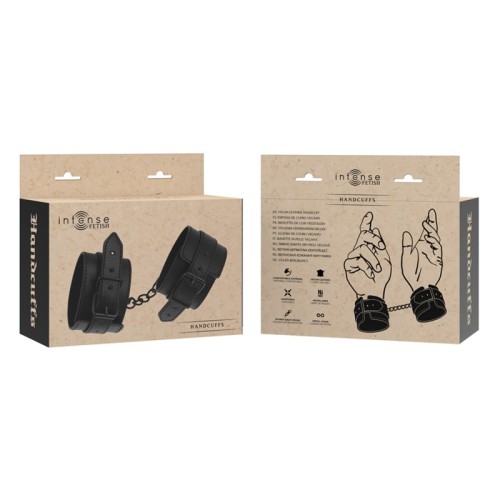 Intense Vegan Leather Cuffs - Ethical Pleasure