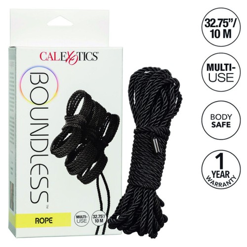 Boundless Black Rope 10m for BDSM Adventures