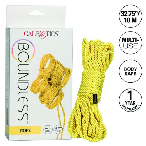 Boundless Yellow Rope 10m for Creative Restraint