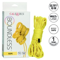 Boundless Yellow Rope 10m for Creative Restraint