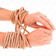 Kink Hemp Rope 10 M with Metal Head